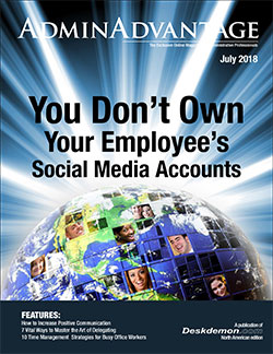 US's leading Digital Magazine for the administrative professionals