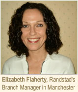 Elizabeth Flaherty, Randstad's Branch Manager in Manchester